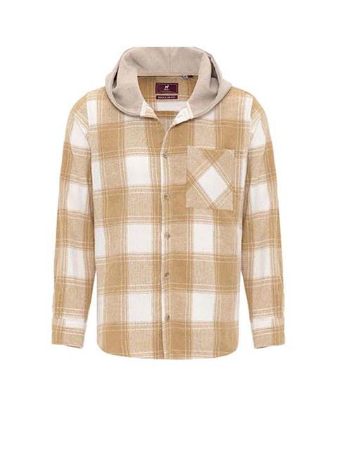 Williot Skjorte  cappuccino / lysebrun / hvid