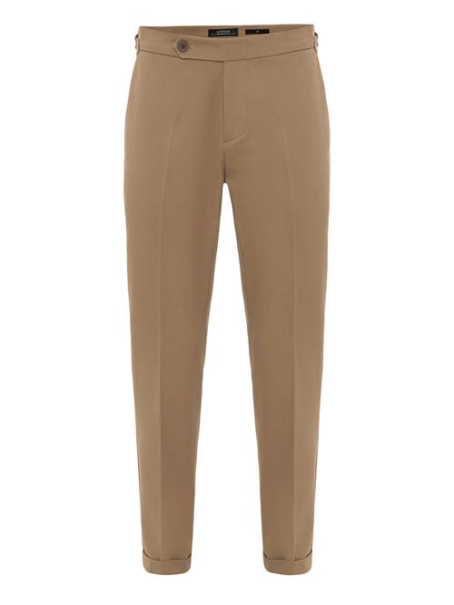 Antioch Bukser med fals  brun-meleret