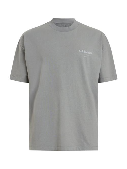 AllSaints Bluser & t-shirts 'Underground'  grå / hvid