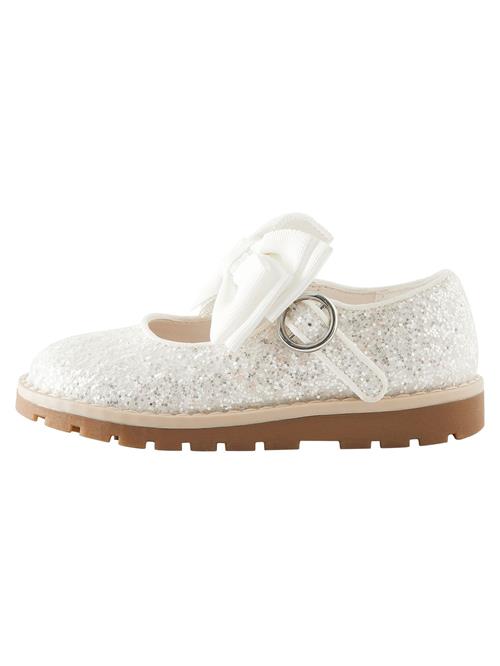 Next Ballerinasko  sølv / hvid