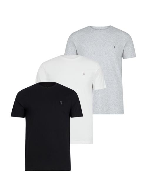 AllSaints Bluser & t-shirts 'TONIC'  grå-meleret / sort / hvid