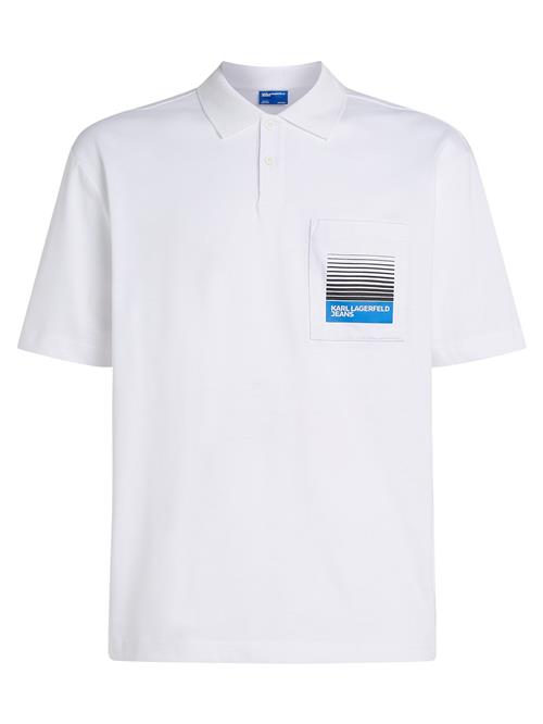 KARL LAGERFELD JEANS Bluser & t-shirts  blå / sort / hvid