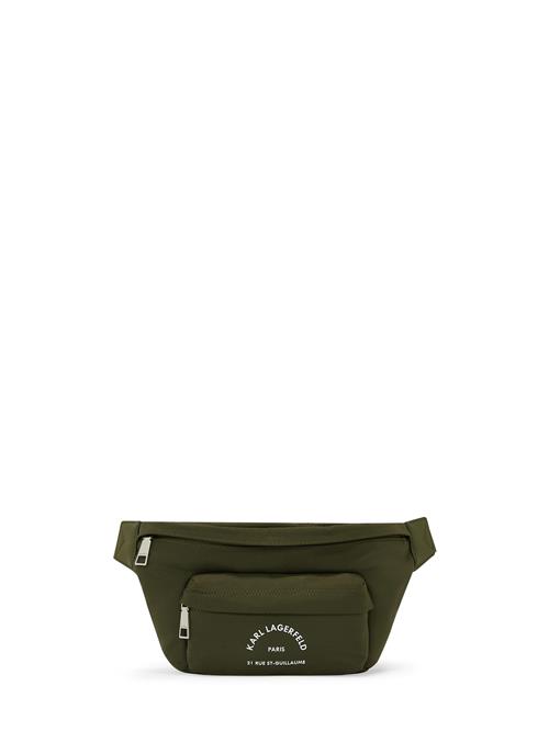 Karl Lagerfeld Bæltetaske  oliven / hvid