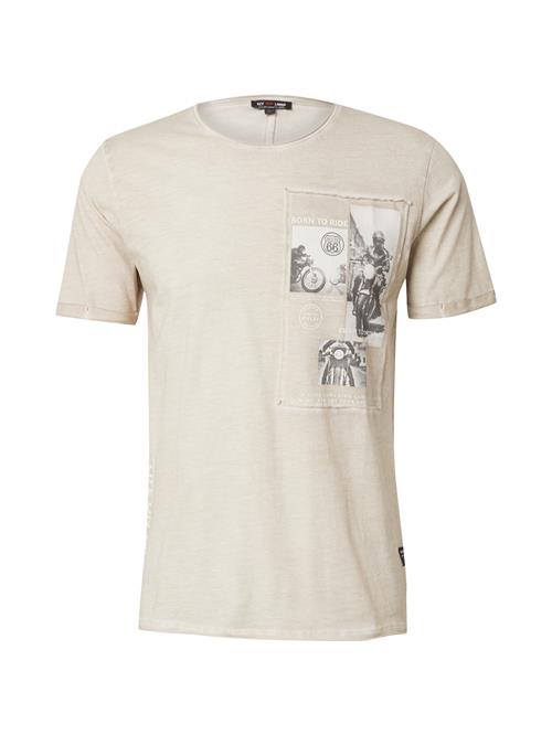 Key Largo Bluser & t-shirts 'Wheels'  mørkebeige / grå / sort