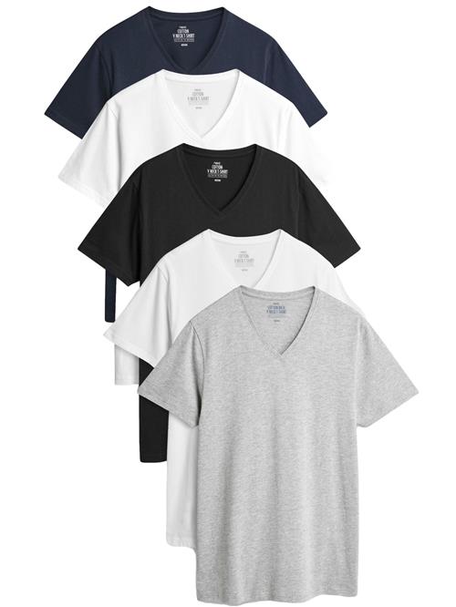 Next Bluser & t-shirts  navy / natblå / grå-meleret / sort / hvid