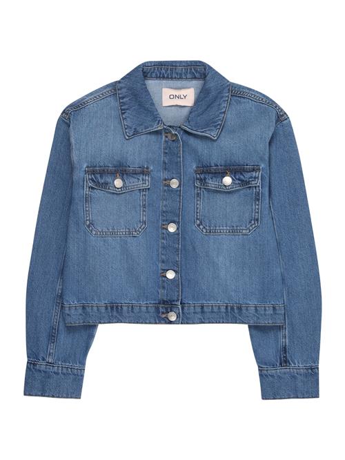 ONLY GIRLS Overgangsjakke 'KOGLUMI'  blue denim
