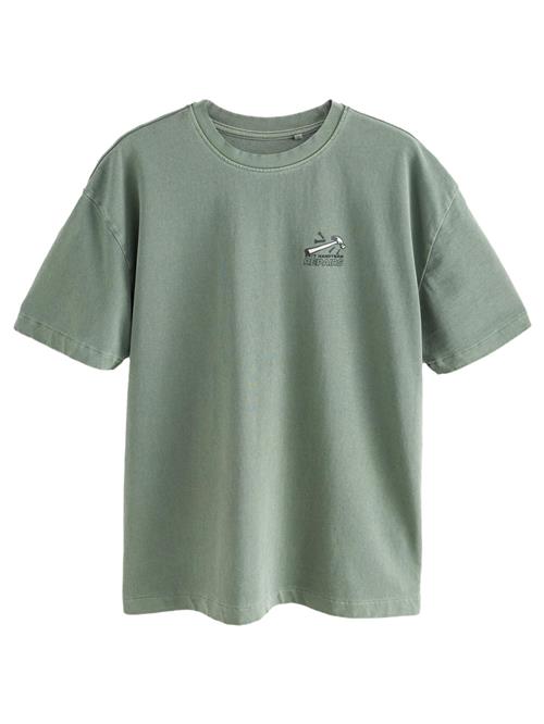 Next Bluser & t-shirts  grøn-meleret / sort / hvid