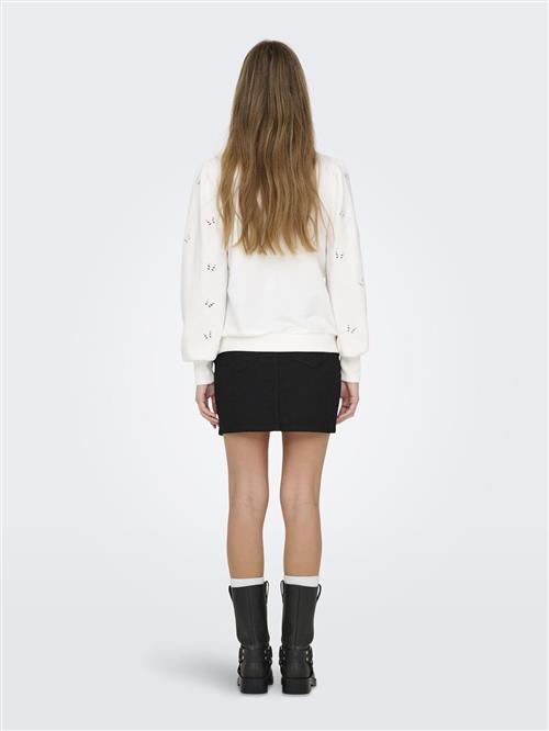 ONLY Sweatshirt 'ONLFemme'  hvid