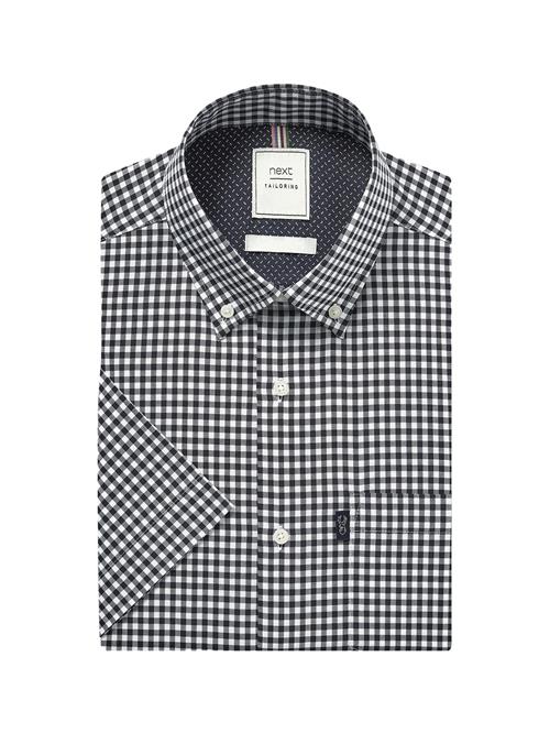 Next Skjorte  sort / offwhite