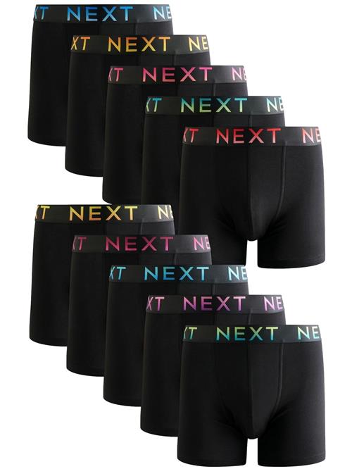 Next Boksershorts  lyseblå / lime / sort / hvid