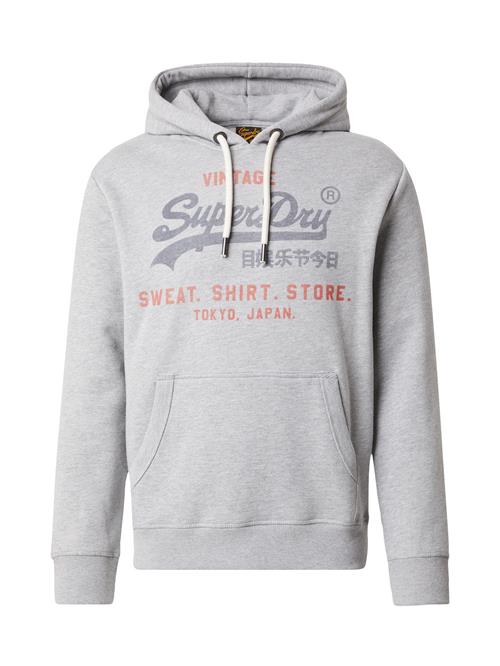 Superdry & Co Sweatshirt 'Heritage'  blå-meleret / grå-meleret / rødmeleret