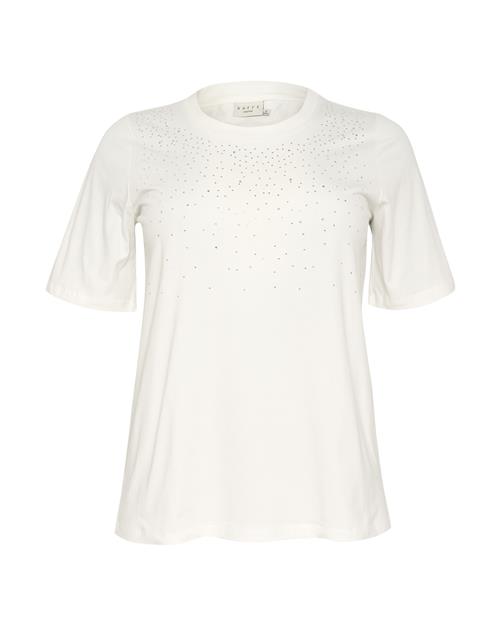 KAFFE CURVE Shirts  sølv / hvid