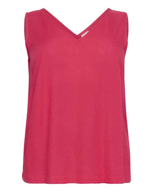 KAFFE CURVE Bluse 'Mille'  hindbær