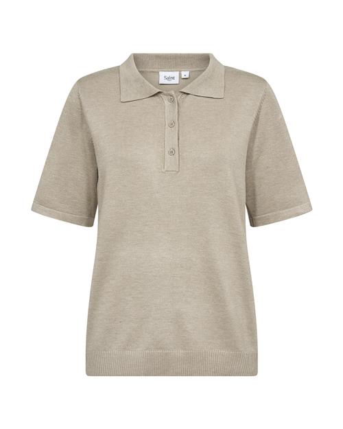 SAINT TROPEZ Pullover 'Mila'  beige-meleret