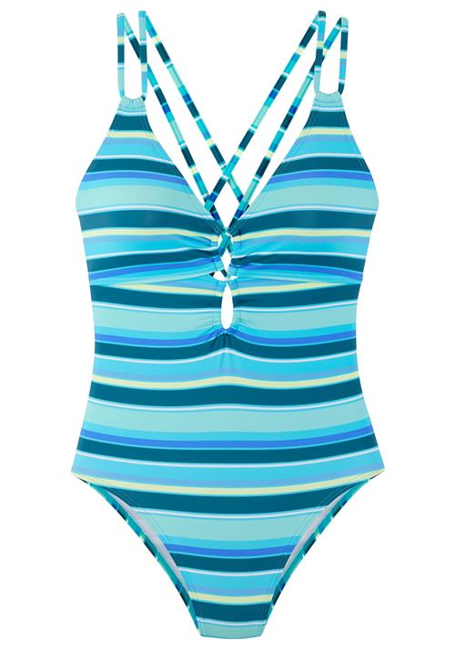 s.Oliver Badedragt  blå / turkis / aqua / hvid