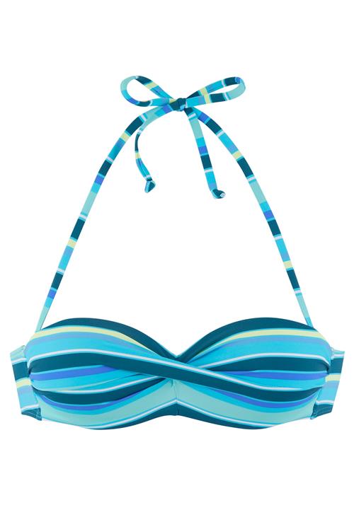 s.Oliver Bikinioverdel  blå / turkis / aqua / petroleum