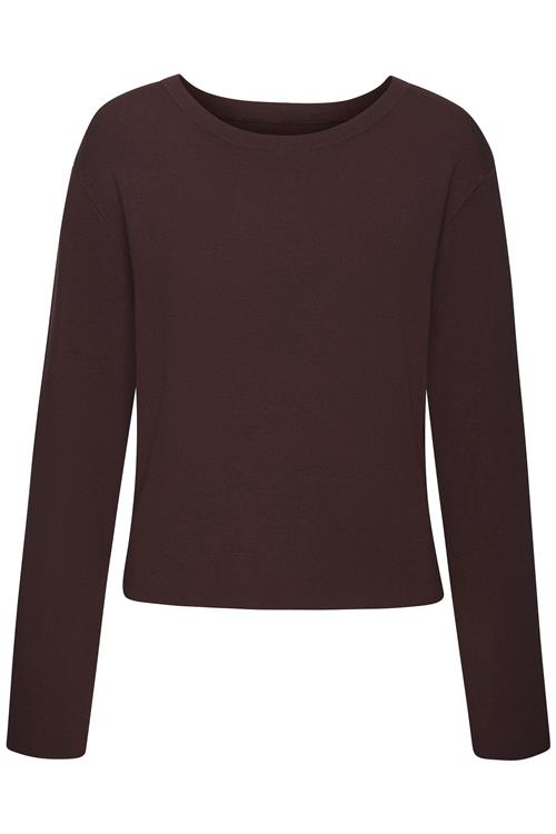LASCANA Pullover  mørkebrun