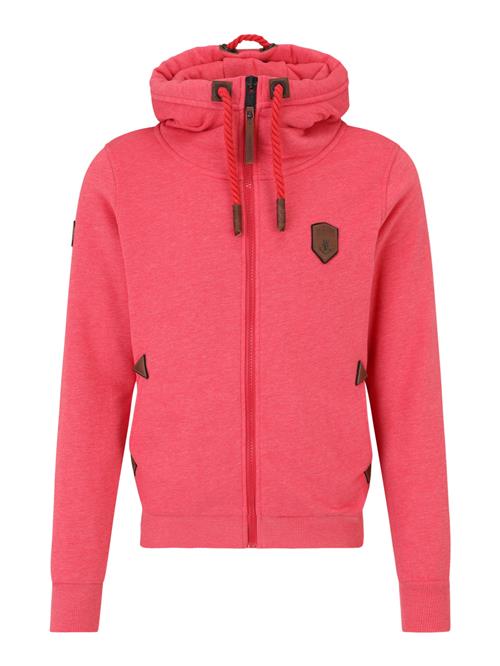 naketano Sweatjakke  lys rød