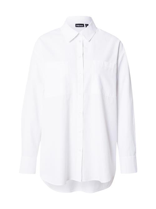 PIECES Bluse 'PCMelia'  hvid