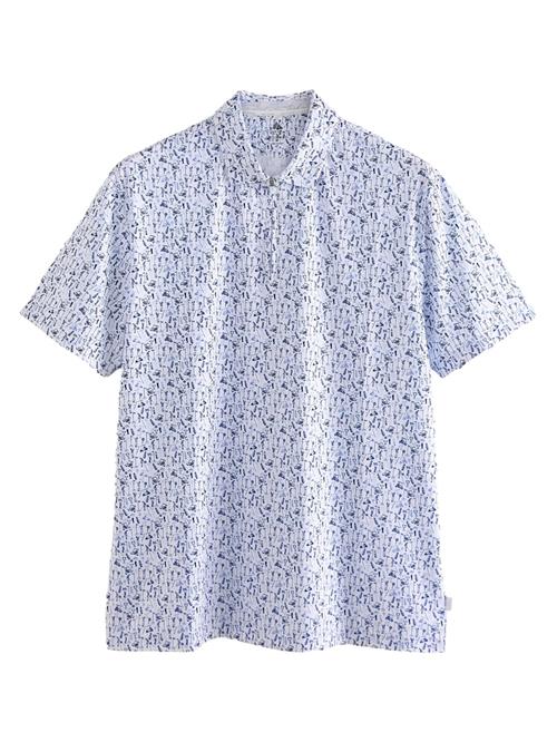 Next Bluser & t-shirts  blå / hvid