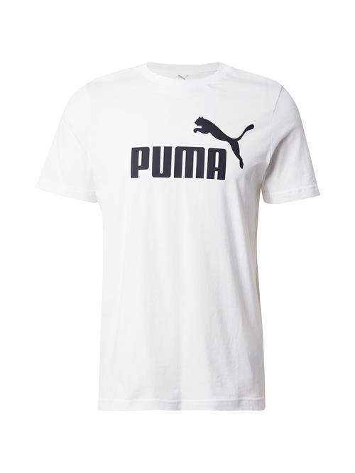 PUMA Funktionsskjorte 'Essentials No. 1'  sort / hvid