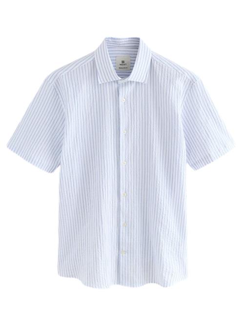 Next Skjorte  lyseblå / offwhite