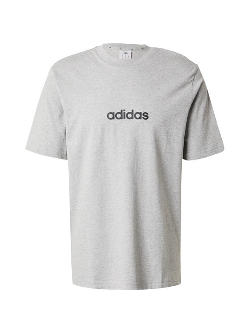 ADIDAS SPORTSWEAR Funktionsskjorte 'Essentials'  grå / sort