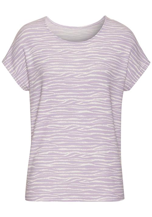 LASCANA Shirts  lavendel / hvid