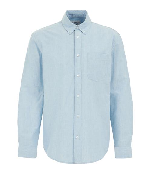 WE Fashion Skjorte  lyseblå