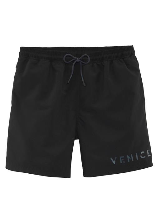 VENICE BEACH Badeshorts  mørkegrå / sort