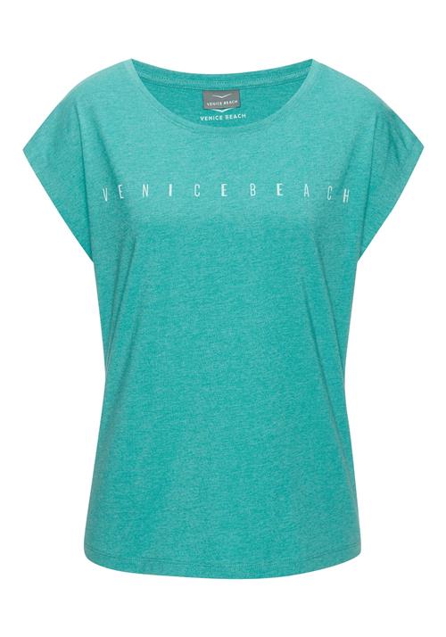 VENICE BEACH Shirts  turkis / hvid