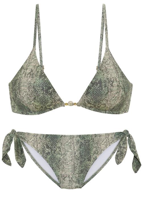JETTE Bikini  khaki / oliven / lysegrøn