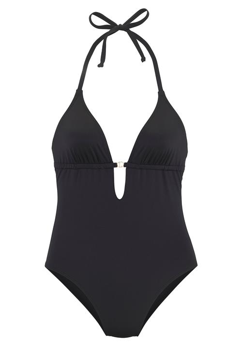 LASCANA Badedragt  sort