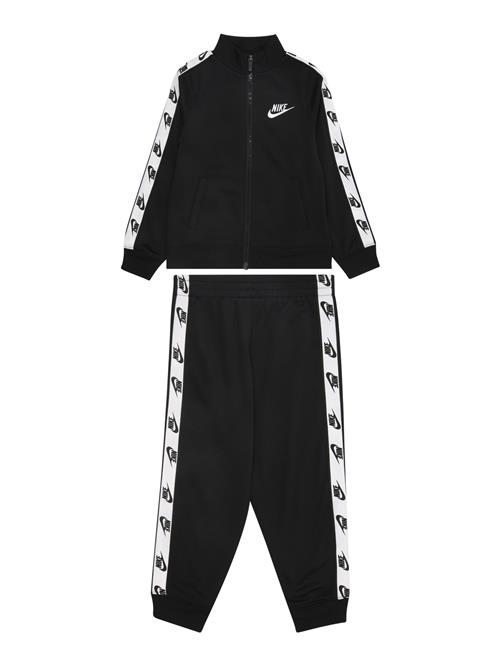 Nike Sportswear Joggingdragt  sort / hvid