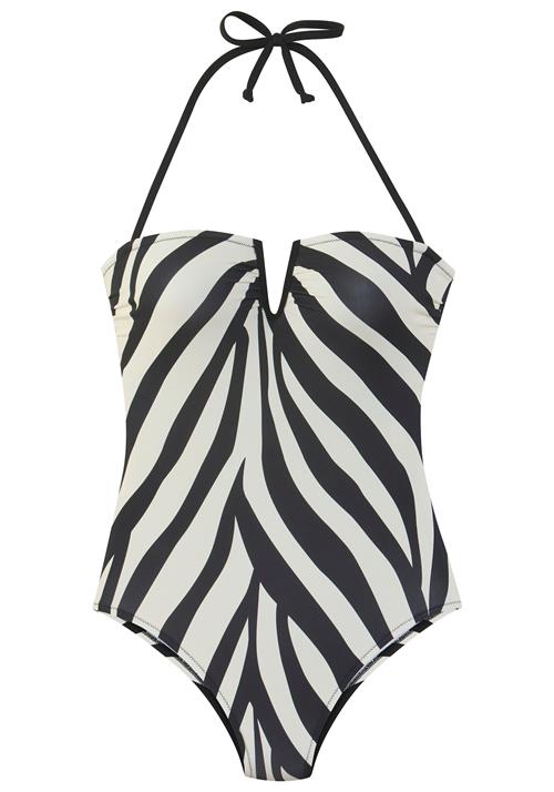 FRENCH CONNECTION Badedragt  sort / hvid