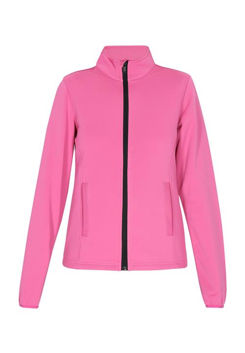 Libbi Sweatjakke  mørk pink / sort