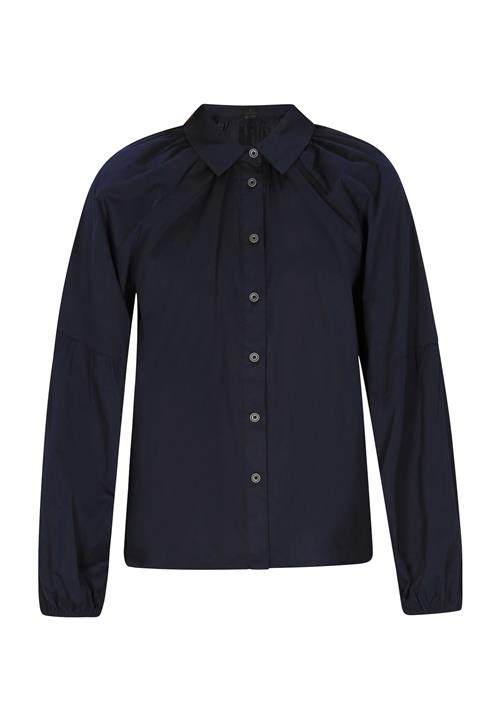 DreiMaster Klassik Bluse 'Classic Look'  navy