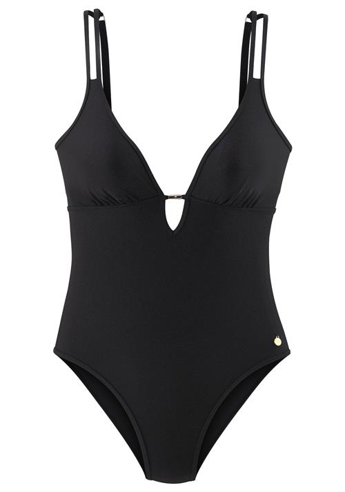 LASCANA Badedragt  sort