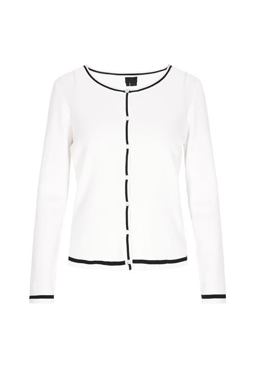 DreiMaster Klassik Cardigan  sort / offwhite