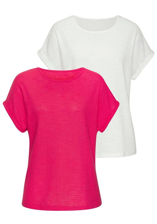 VIVANCE Shirts  mørk pink / hvid