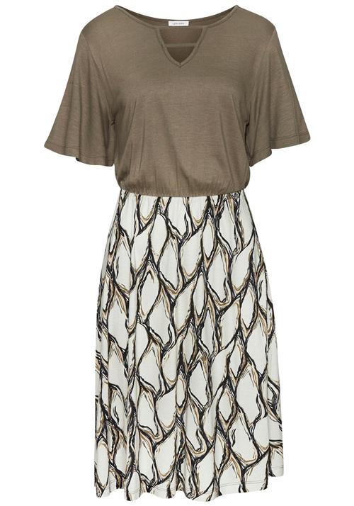 LASCANA Kjole  creme / khaki