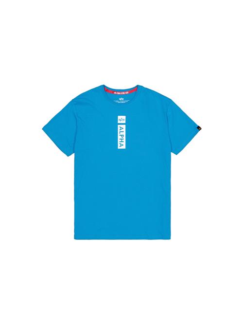 ALPHA INDUSTRIES Bluser & t-shirts  royalblå / hvid