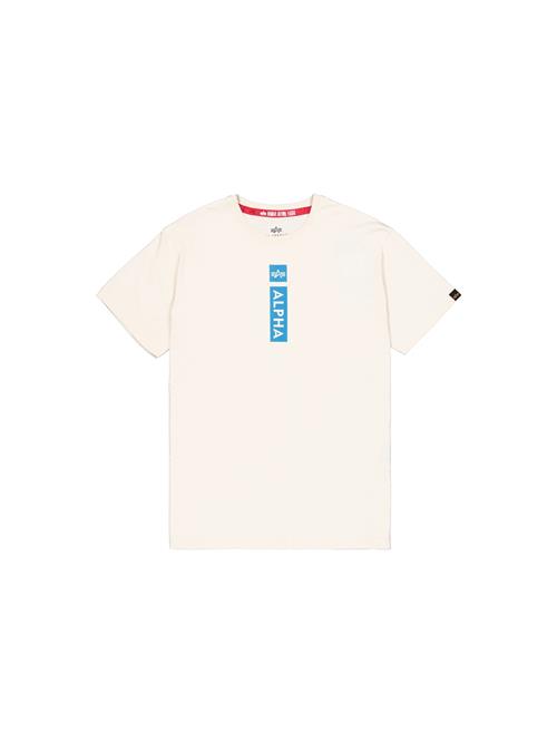 ALPHA INDUSTRIES Bluser & t-shirts  blå / hvid