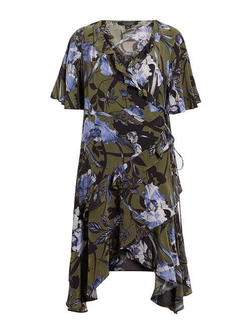 AllSaints Kjole 'MEAGAN'  opal / lyseblå / mørkegrøn / sort