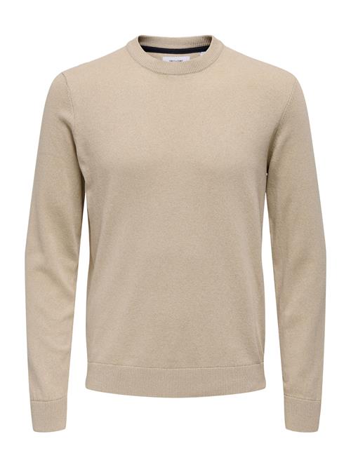 Only & Sons Pullover 'ONSREX'  taupe