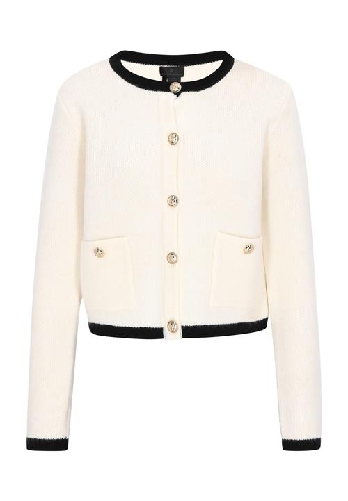 DreiMaster Klassik Cardigan  sort / offwhite