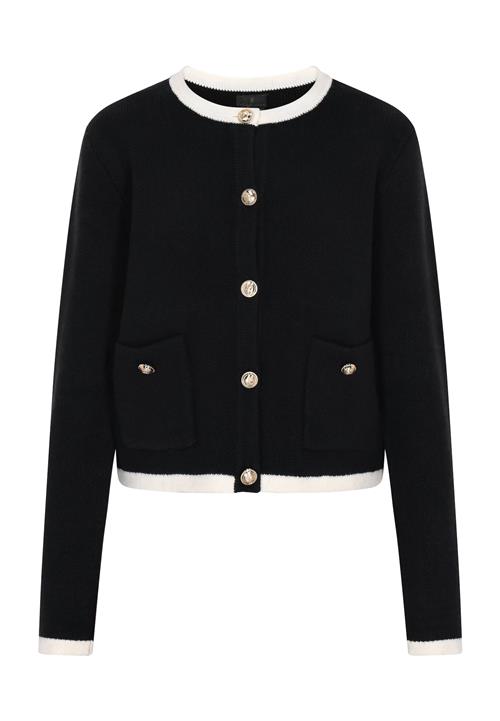 DreiMaster Klassik Cardigan  sort / hvid
