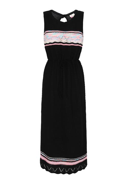 IZIA Strikkjole  lyseblå / lys pink / sort / hvid