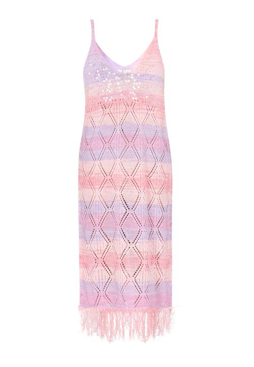 IZIA Strandkjole  lyselilla / lyseorange / lyserød