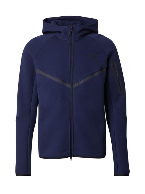 Nike Sportswear Sweatjakke 'Tech Fleece'  navy / sort